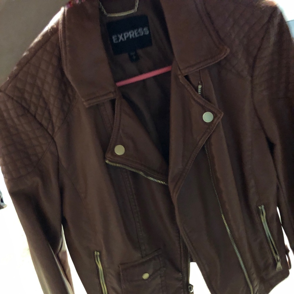 Leather jacket